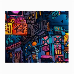 Wallet City Art Graffiti Small Glasses Cloth (2 Sides) by Bedest