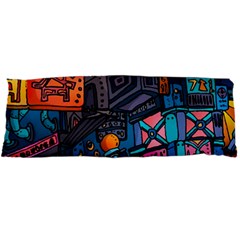 Wallet City Art Graffiti Body Pillow Case Dakimakura (two Sides) by Bedest