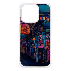 Wallet City Art Graffiti Iphone 14 Pro Tpu Uv Print Case by Bedest