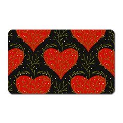 Love Hearts Pattern Style Magnet (rectangular) by Grandong