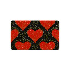 Love Hearts Pattern Style Magnet (name Card) by Grandong