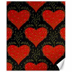 Love Hearts Pattern Style Canvas 20  X 24  by Grandong