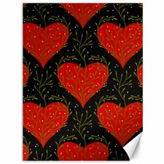 Love Hearts Pattern Style Canvas 36  X 48  by Grandong