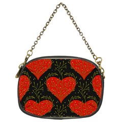 Love Hearts Pattern Style Chain Purse (two Sides) by Grandong