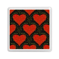 Love Hearts Pattern Style Memory Card Reader (square) by Grandong