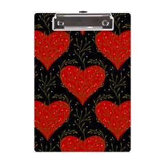 Love Hearts Pattern Style A5 Acrylic Clipboard by Grandong