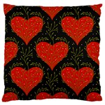 Love Hearts Pattern Style 16  Baby Flannel Cushion Case (Two Sides) Front