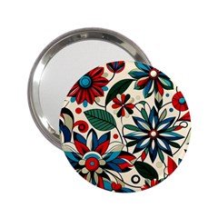 Flora Pattern Flower 2 25  Handbag Mirrors by Grandong