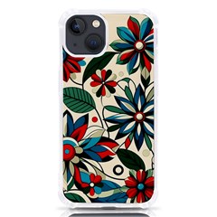 Flora Pattern Flower Iphone 13 Tpu Uv Print Case by Grandong