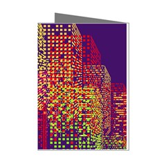 Building Architecture City Facade Mini Greeting Cards (pkg Of 8) by Grandong