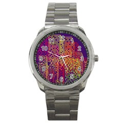 Building Architecture City Facade Sport Metal Watch by Grandong