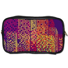 Building Architecture City Facade Toiletries Bag (one Side) by Grandong