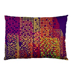 Building Architecture City Facade Pillow Case (two Sides) by Grandong