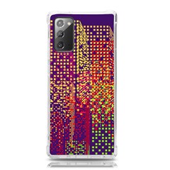 Building Architecture City Facade Samsung Galaxy Note 20 Tpu Uv Case by Grandong