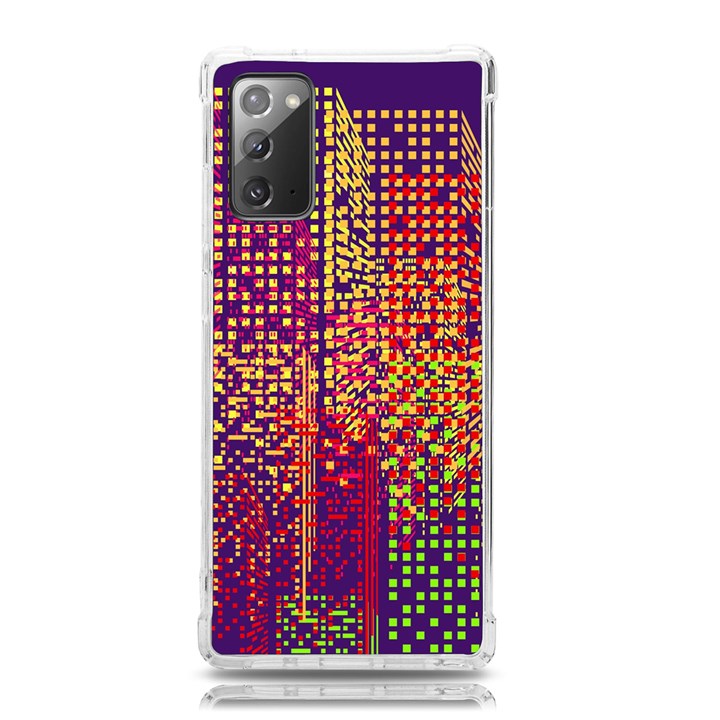 Building Architecture City Facade Samsung Galaxy Note 20 TPU UV Case