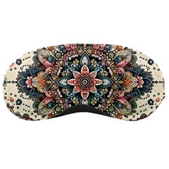 Floral Pattern Flowers Sleep Mask by Grandong