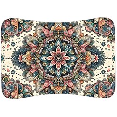 Floral Pattern Flowers Velour Seat Head Rest Cushion