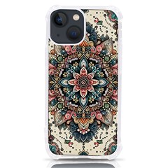 Floral Pattern Flowers Iphone 13 Mini Tpu Uv Print Case by Grandong