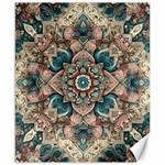 Floral Flora Flower Flowers Nature Pattern Canvas 8  x 10  8.15 x9.66  Canvas - 1