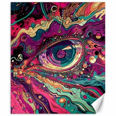 Human Eye Pattern Canvas 20  X 24  by Grandong