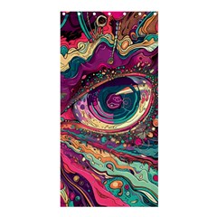 Human Eye Pattern Shower Curtain 36  X 72  (stall)  by Grandong