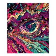 Human Eye Pattern Shower Curtain 60  X 72  (medium)  by Grandong