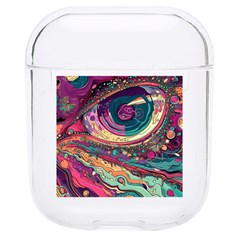 Human Eye Pattern Hard Pc Airpods 1/2 Case by Grandong