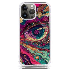 Human Eye Pattern Iphone 13 Pro Max Tpu Uv Print Case by Grandong