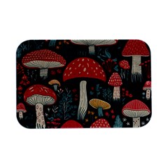 Mushrooms Psychedelic Open Lid Metal Box (silver)   by Grandong