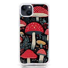 Mushrooms Psychedelic Iphone 14 Plus Tpu Uv Print Case by Grandong