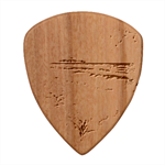 Mandalas-1084082 Ai-generated-7899053 Wood Guitar Pick (Set of 10) Front