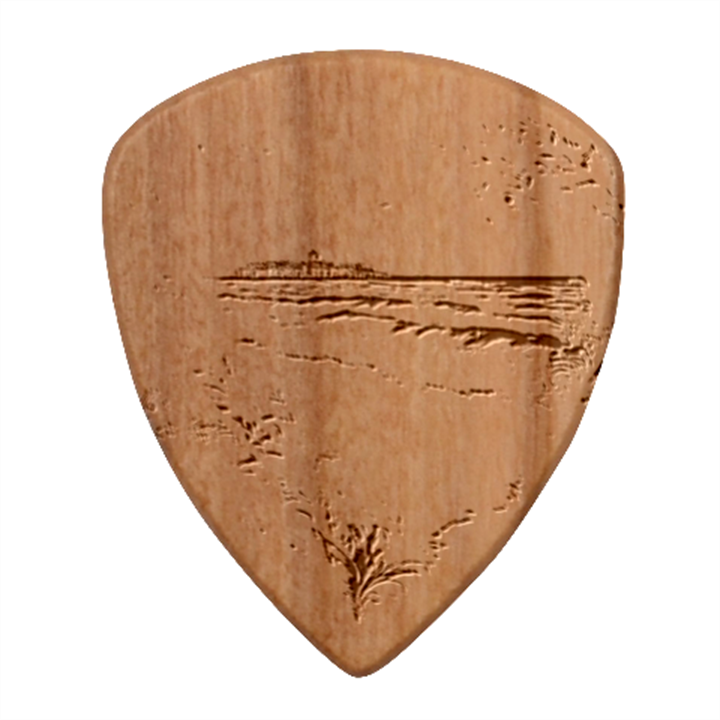 Mandalas-1084082 Ai-generated-7899053 Wood Guitar Pick (Set of 10)