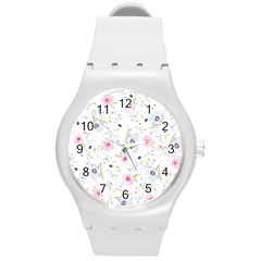 Background-1814372 Round Plastic Sport Watch (m)