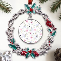 Background-1814372 Metal X mas Wreath Holly Leaf Ornament by lipli