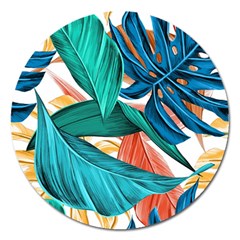 Leaves-3923413 Magnet 5  (round) by lipli