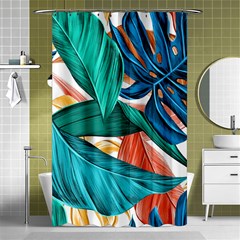 Leaves-3923413 Shower Curtain 48  X 72  (small) 