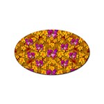 Blooming Flowers Of Orchid Paradise Sticker Oval (100 pack) Front