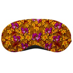 Blooming Flowers Of Orchid Paradise Sleep Mask by pepitasart