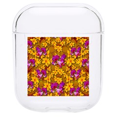 Blooming Flowers Of Orchid Paradise Hard Pc Airpods 1/2 Case by pepitasart