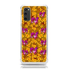 Blooming Flowers Of Orchid Paradise Samsung Galaxy S20 6 2 Inch Tpu Uv Case by pepitasart