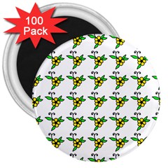 Pattern Design  3  Magnets (100 Pack) by lipli