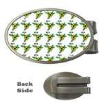 Pattern design  Money Clips (Oval)  Front