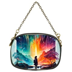 Starry Night Wanderlust: A Whimsical Adventure Chain Purse (two Sides) by stine1