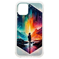 Starry Night Wanderlust: A Whimsical Adventure Iphone 12 Mini Tpu Uv Print Case	 by stine1