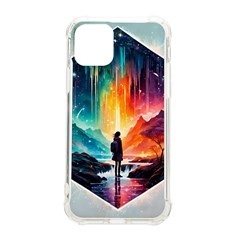 Starry Night Wanderlust: A Whimsical Adventure Iphone 11 Pro 5 8 Inch Tpu Uv Print Case by stine1