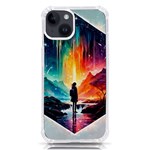 Starry Night Wanderlust: A Whimsical Adventure iPhone 14 TPU UV Print Case Front