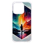 Starry Night Wanderlust: A Whimsical Adventure iPhone 14 Pro TPU UV Print Case Front