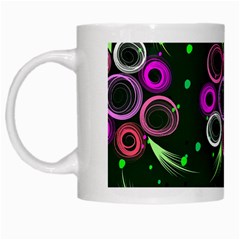 Floral-5522380 White Mug by lipli