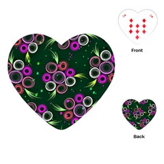 Floral-5522380 Playing Cards Single Design (heart) by lipli