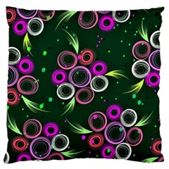 Floral-5522380 Large Cushion Case (two Sides) by lipli